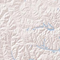 Greeleyville Ohio Terrain Map