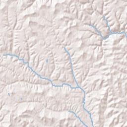 Triadelphia Ohio Terrain Map