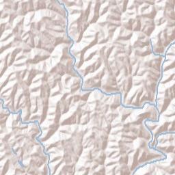 Road Fork Ohio Terrain Map