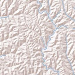 Sycamore Valley Ohio Terrain Map