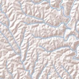 Way Ohio Terrain Map