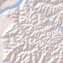 New Martinsville Terrain Map