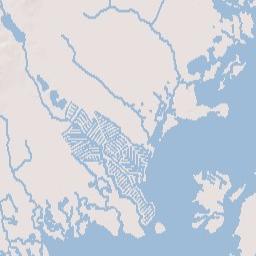 Beach Haven West Terrain Map