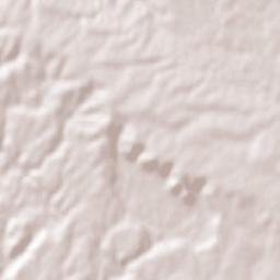 Barchín del Hoyo Terrain Map