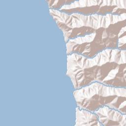 Union Landing California Terrain Map