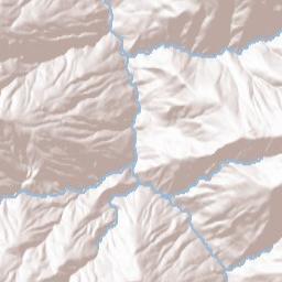 Hays Place California Terrain Map