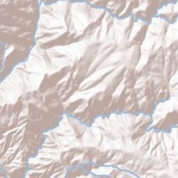 Nelsons Crossing California Terrain Map