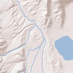 Peavine California Terrain Map