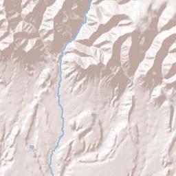 Carbon County Terrain Map