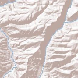 3706 Main Elk Creek Road, New Castle, CO Terrain Map