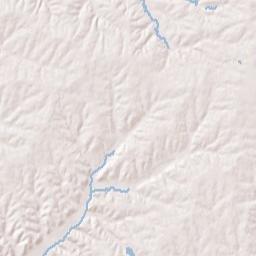 Pike County Terrain Map