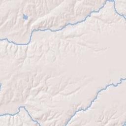 Silver Springs Ohio Terrain Map