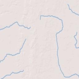Bowersville Ohio Terrain Map