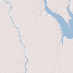 Pancoastburg Ohio Terrain Map