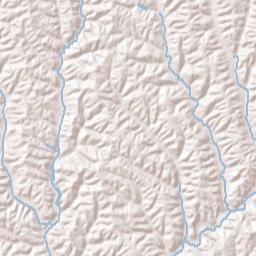 Hatfield Ohio Terrain Map