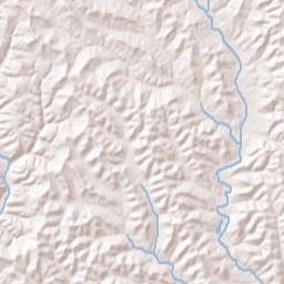 Rosseau Ohio Terrain Map