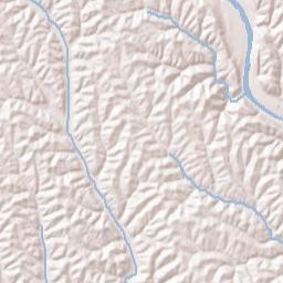 Pennsville Ohio Terrain Map