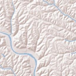 Neelysville Ohio Terrain Map