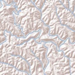 Rinard Mills Ohio Terrain Map