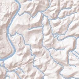 Morgantown Terrain Map