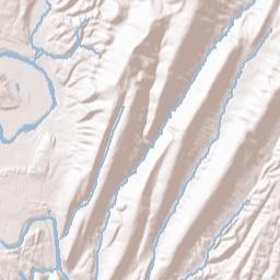 Allegany County Terrain Map