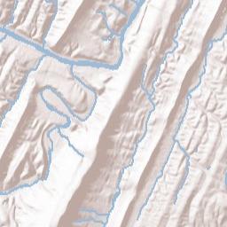 5010 Central Avenue, Great Cacapon, WV Terrain Map