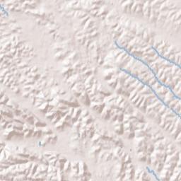 Glenn County Terrain Map