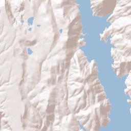 Oregon City California Terrain Map