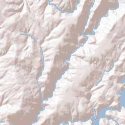 Camp Eighteen California Terrain Map