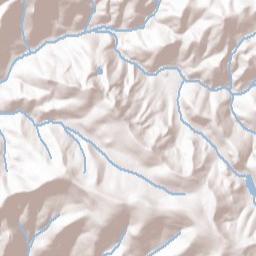 Sierra County Terrain Map