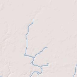 Coles County Terrain Map