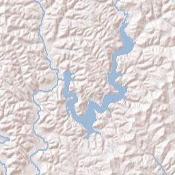 Vicksville Ohio Terrain Map