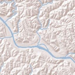 Upper Lowell Ohio Terrain Map