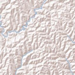 Gasville Ohio Terrain Map