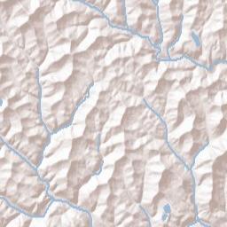 Marion County Terrain Map