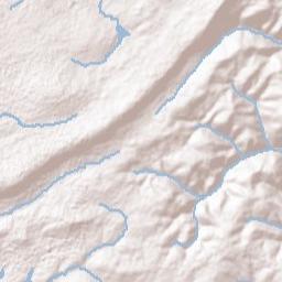 Garrett County Terrain Map