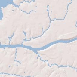 Goose Point Delaware Terrain Map