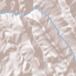 Cabañas del Castillo Terrain Map