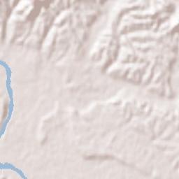 Daisen-shi Terrain Map