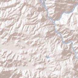 Longvale California Terrain Map