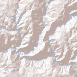 Strawberry Valley California Terrain Map