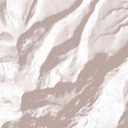 5 Beaver Creek, White River National Forest Terrain Map