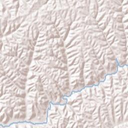 Gibisonville Ohio Terrain Map
