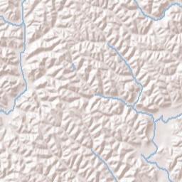 Truetown Ohio Terrain Map