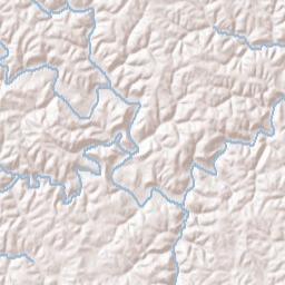 Patten Mills Ohio Terrain Map