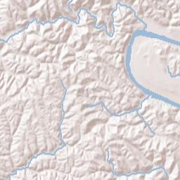 Locust Fork Ohio Terrain Map