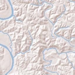 Stanleyville Ohio Terrain Map