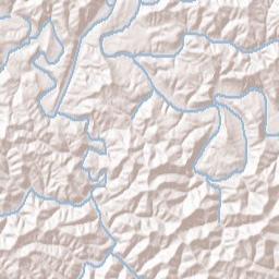 Tyler County Terrain Map