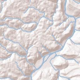 Preston County Terrain Map