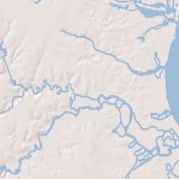 Thomas Landing Delaware Terrain Map